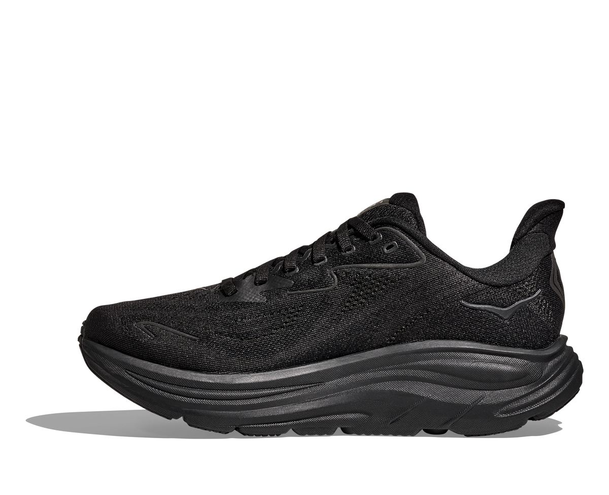 HOKA Men's Clifton 10 - BLACK / BLACK