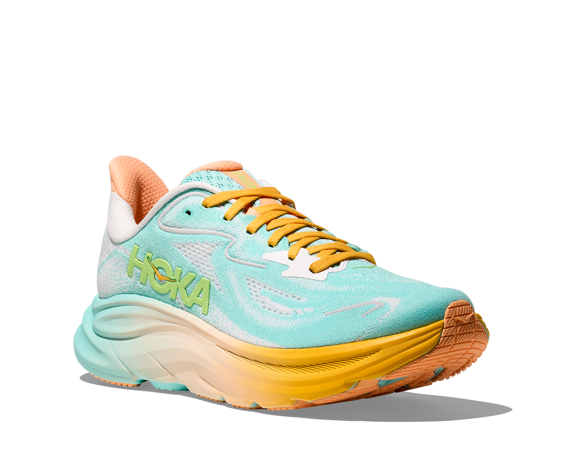 HOKA Women's Clifton 10 - BLUE SPARK / WHITE