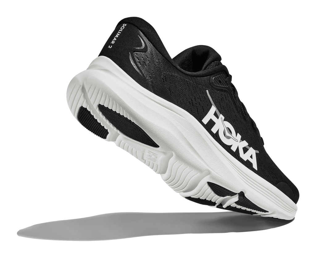 HOKA Women's Solimar 2 - BLACK / WHITE