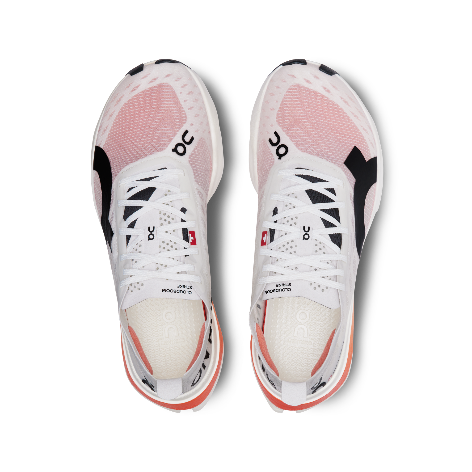 ON Women's Cloudboom Strike - White Black
