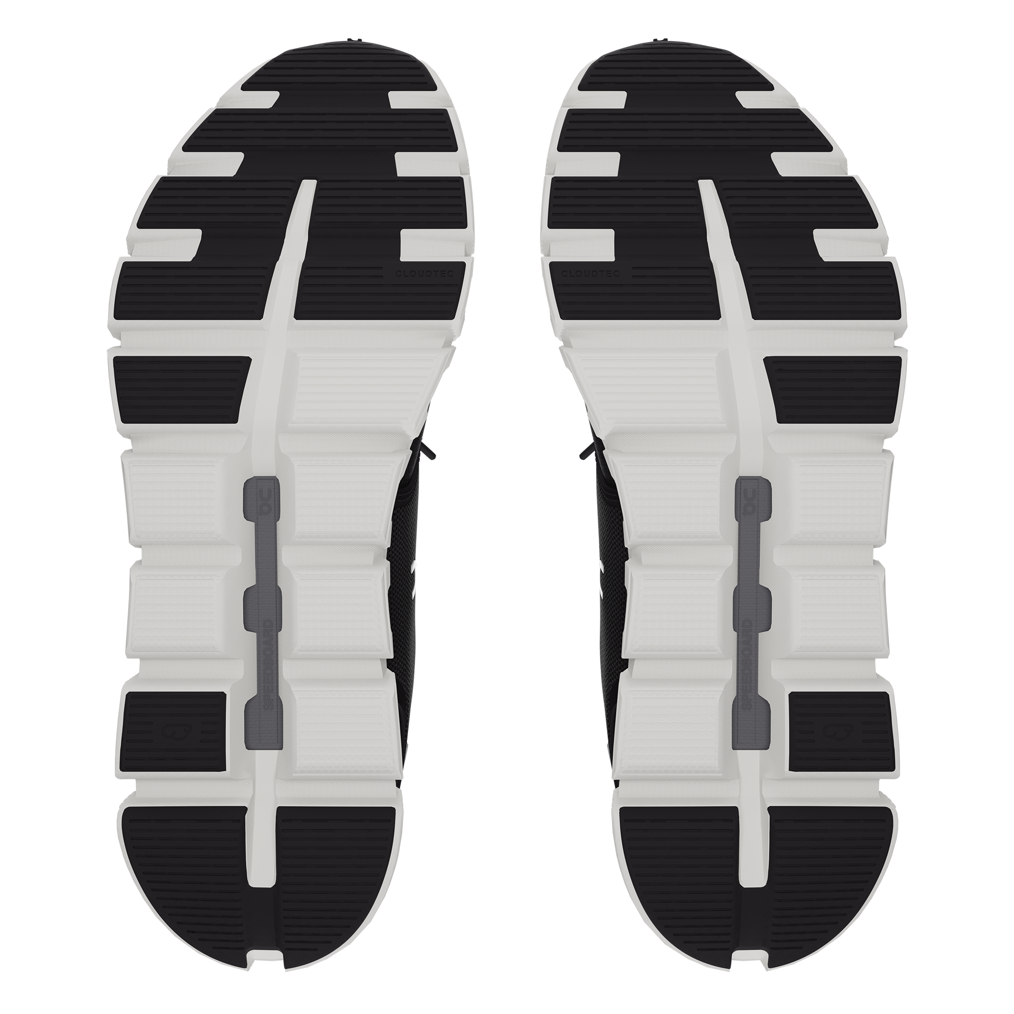 On Womens Cloud 6 - Black/White (3WF10060299)