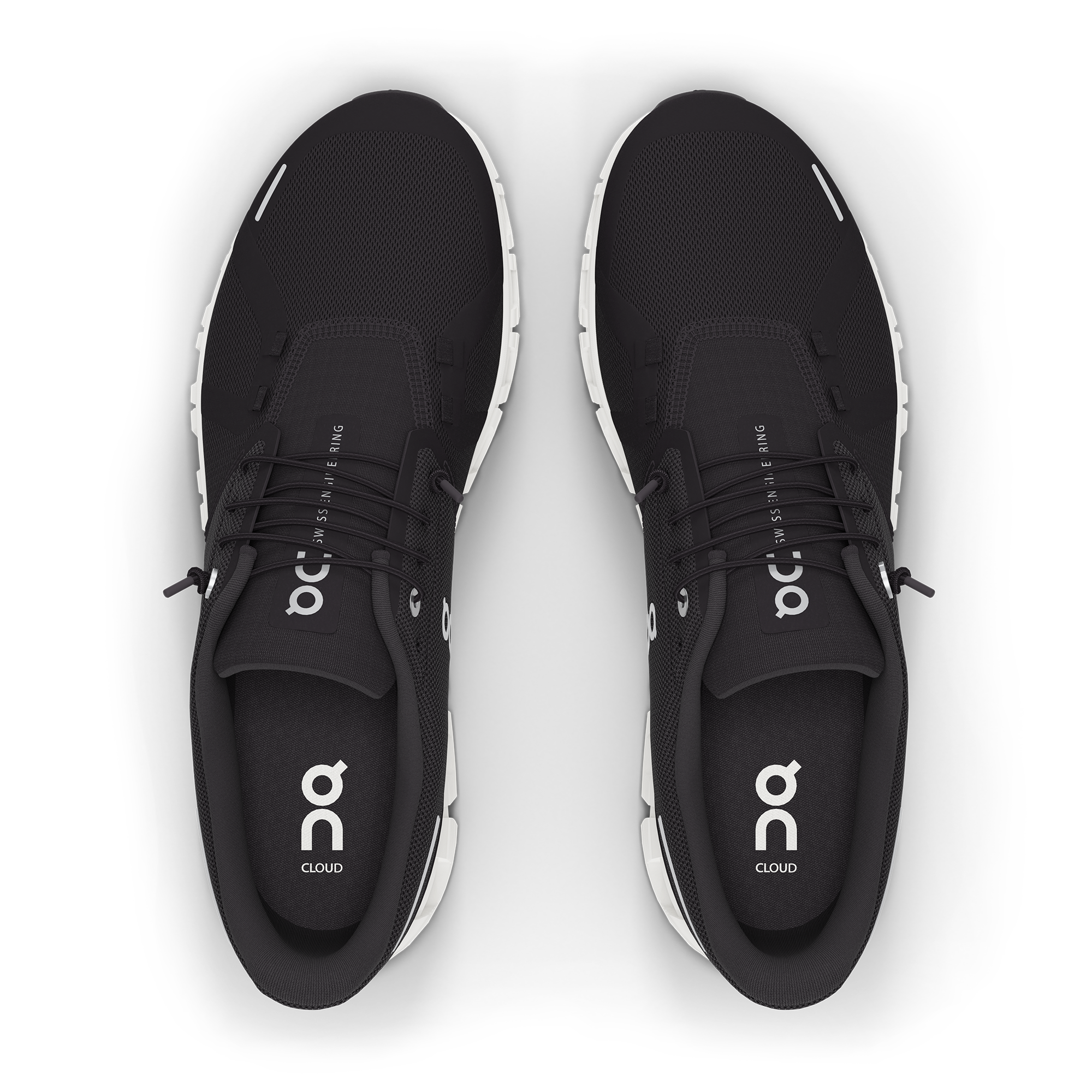 On Womens Cloud 6 - Black/White (3WF10060299)