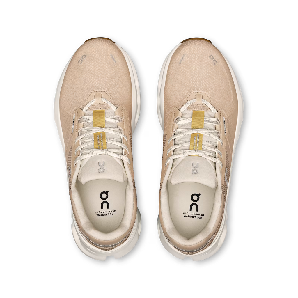 ON Women's Cloudrunner 2 Waterproof - Sand Dew