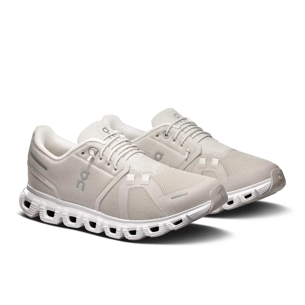 ON Women's Cloud 6 - Pearl White