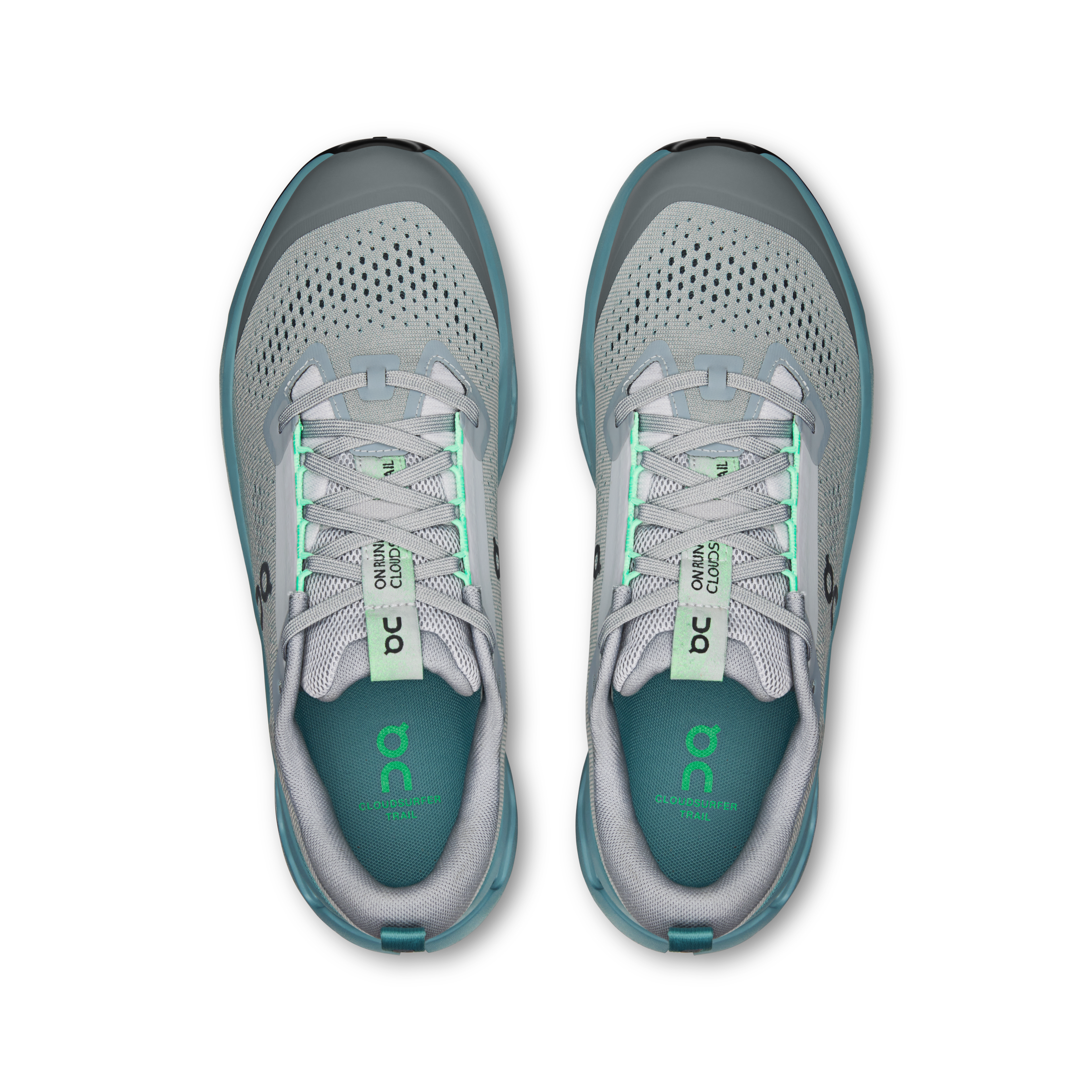 ON Men's Cloudsurfer Trail 2 - Platinum Tide