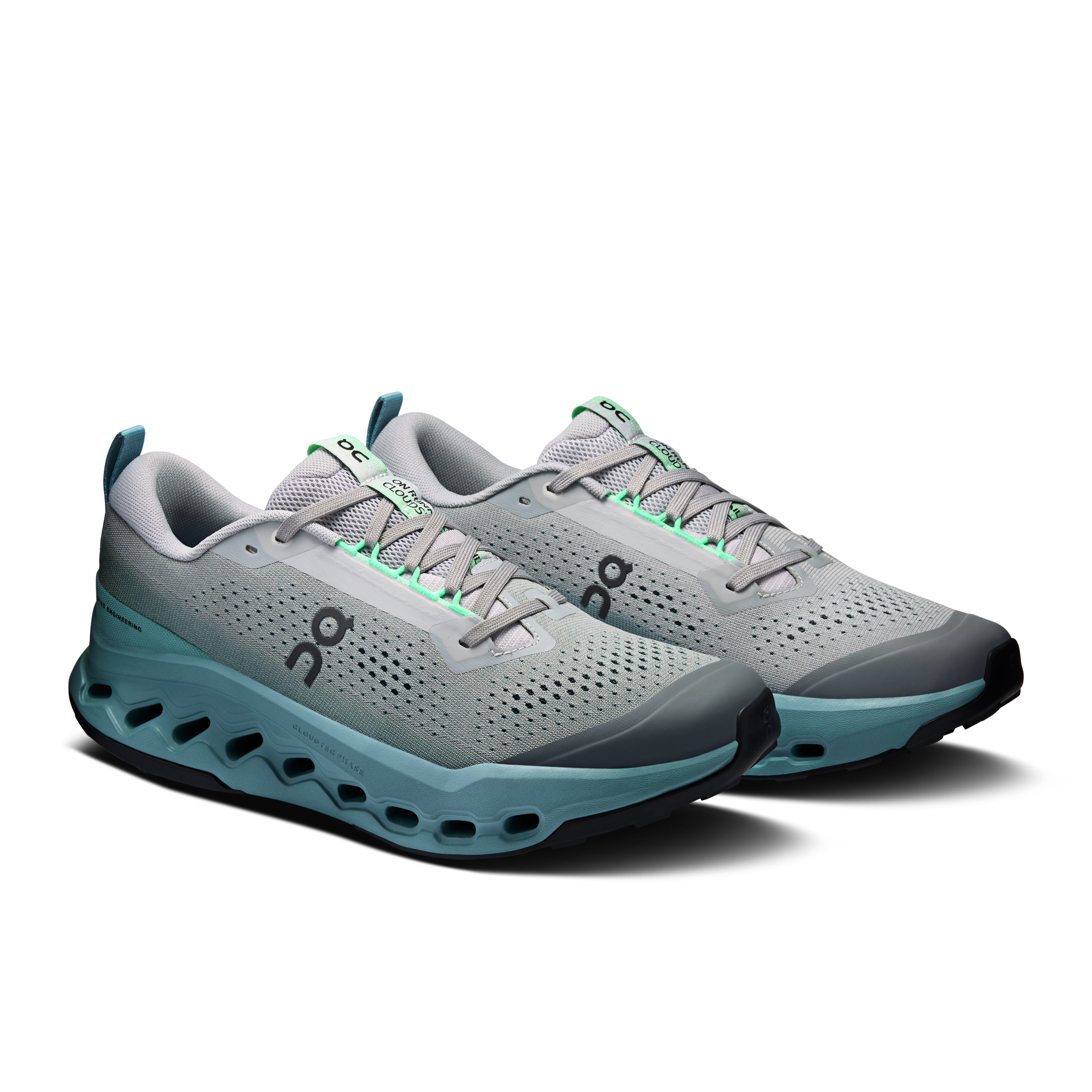 ON Men's Cloudsurfer Trail 2 - Platinum Tide