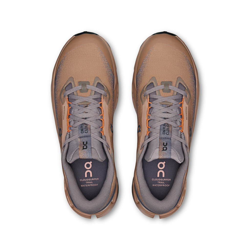 ON Men's Cloudsurfer Trail 2 WP - Portobello Pebble