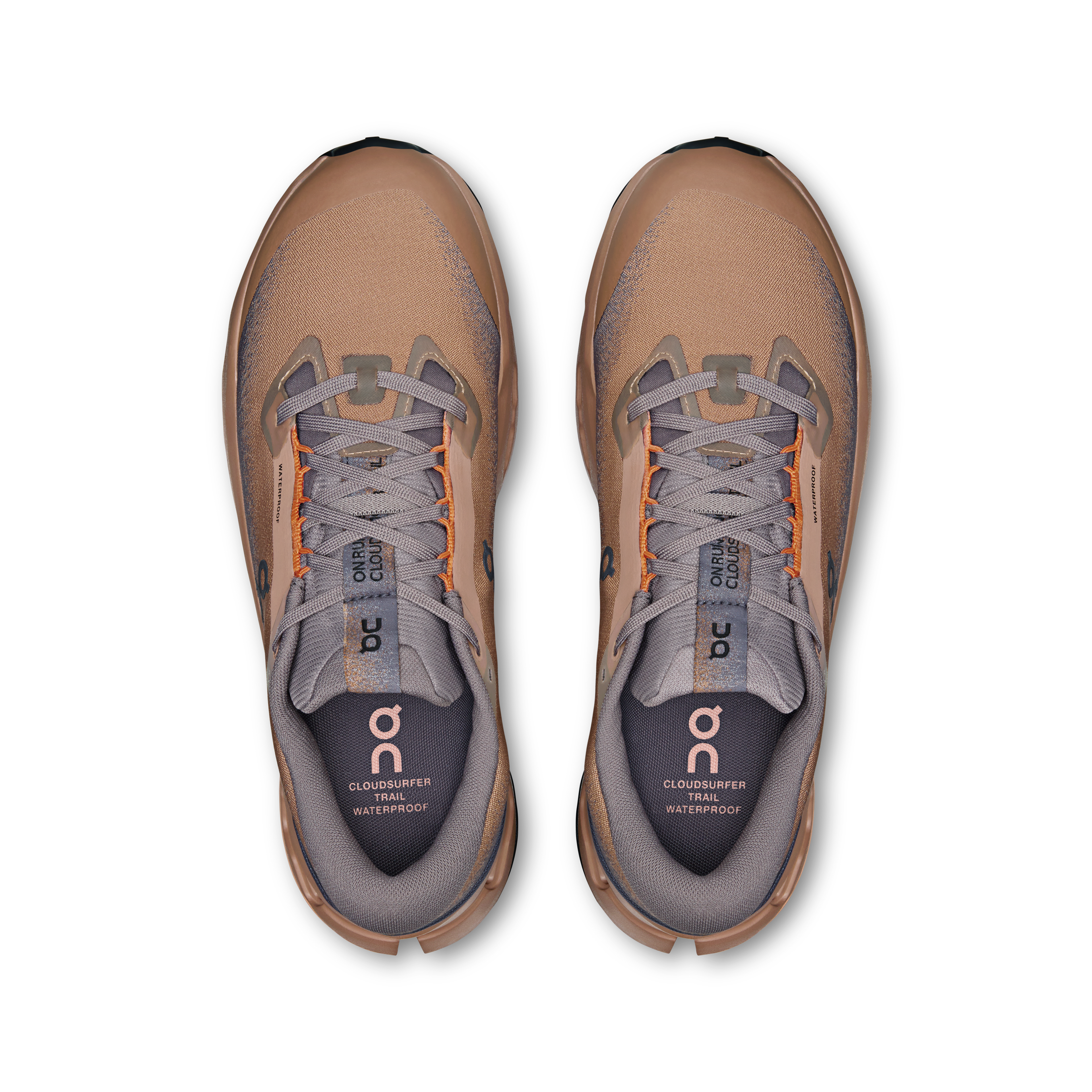 ON Men's Cloudsurfer Trail 2 WP - Portobello Pebble