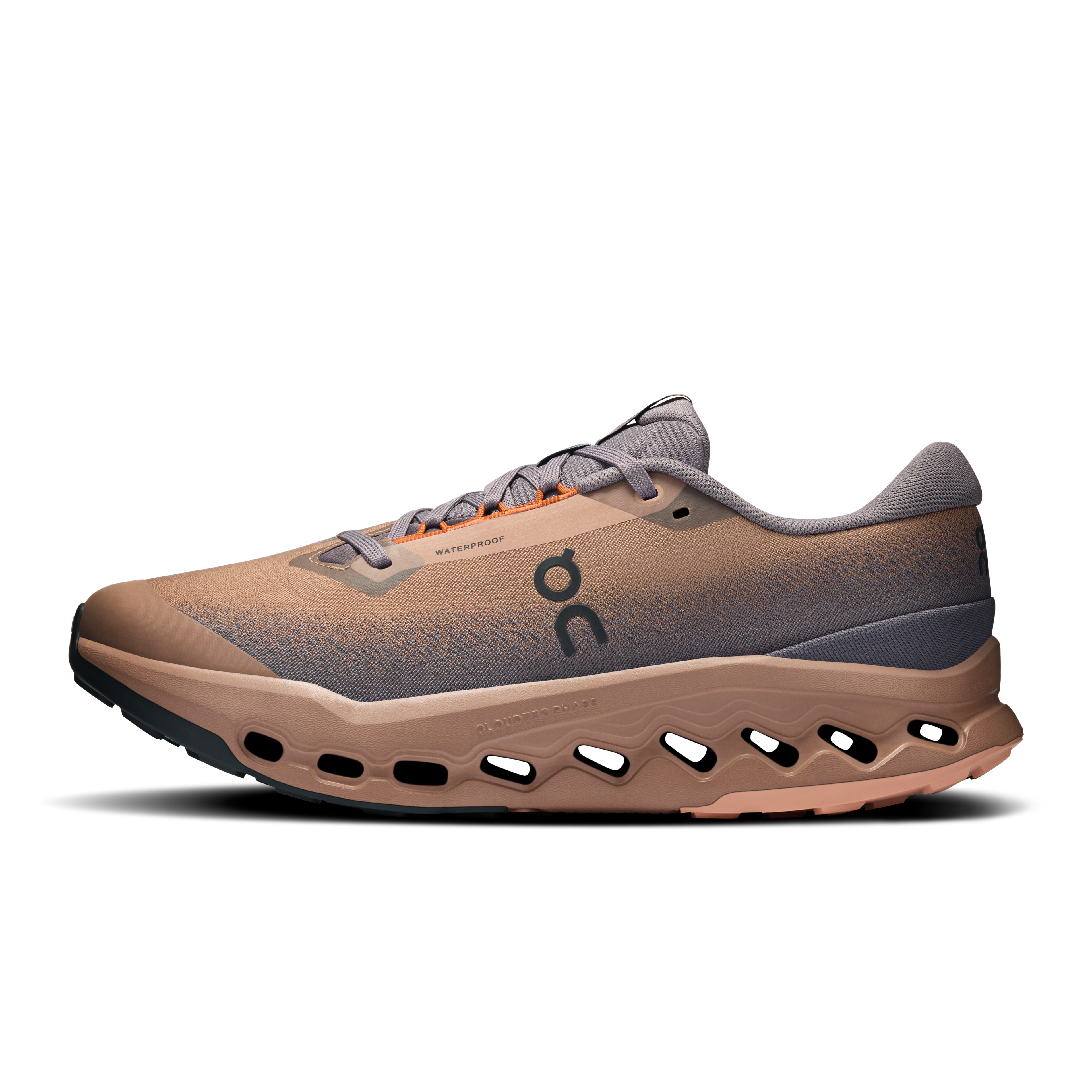 ON Men's Cloudsurfer Trail 2 WP - Portobello Pebble