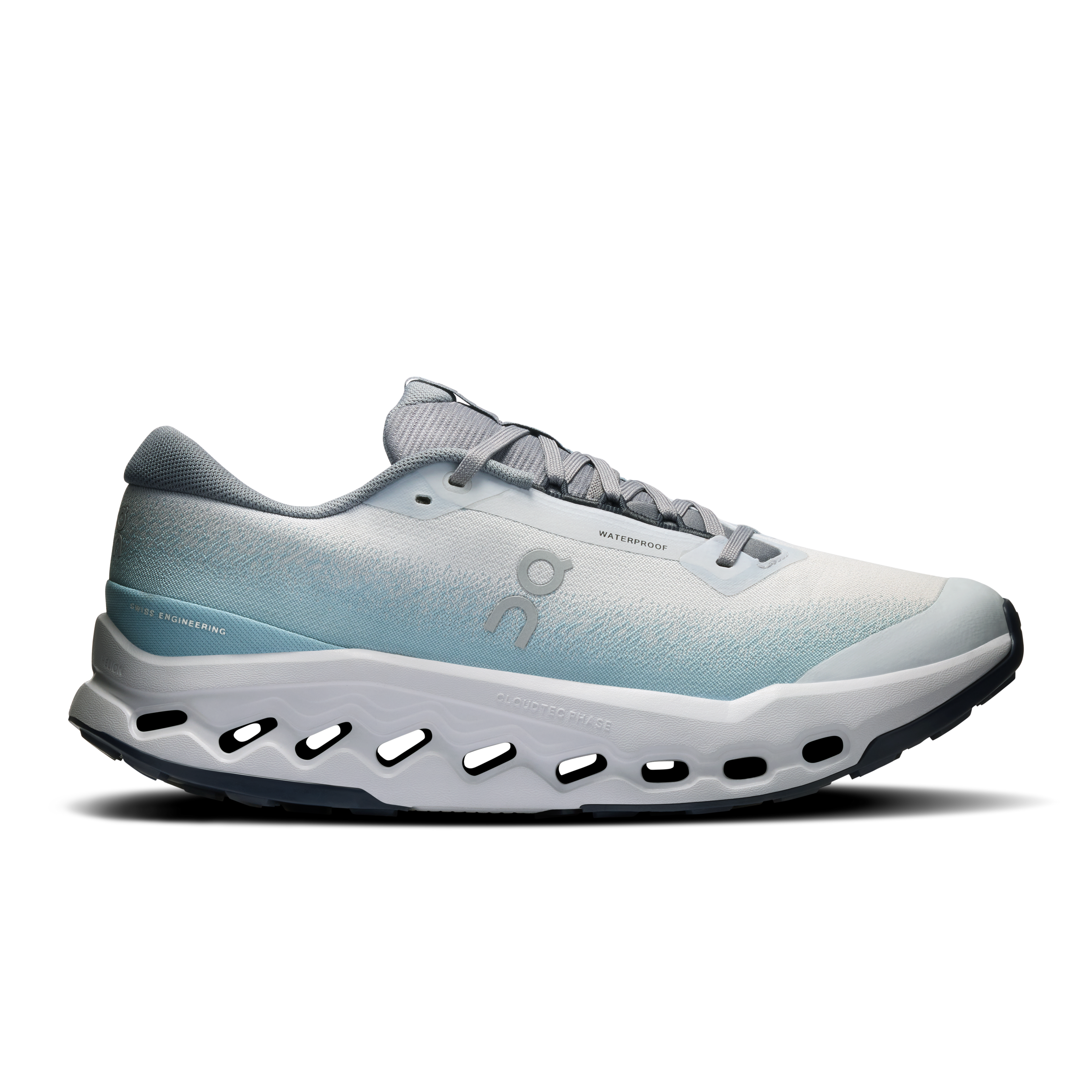 ON Men's Cloudsurfer Trail 2 WP - Glacier Tide