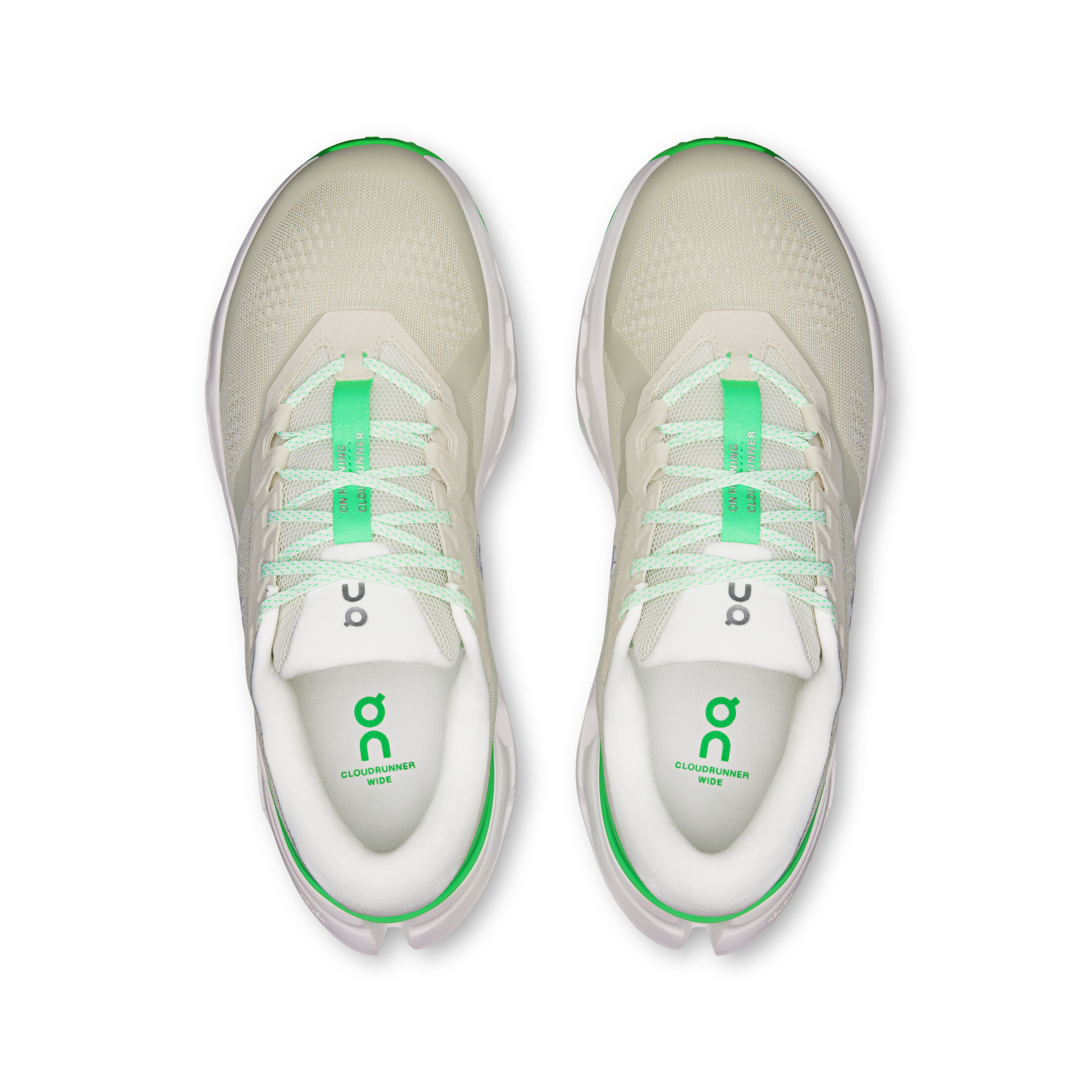 ON Men's Cloudrunner 3 Wide - Ghost Verdite