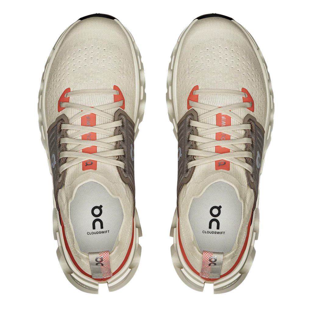 ON Women's Cloudswift 4 - Cream Salmon