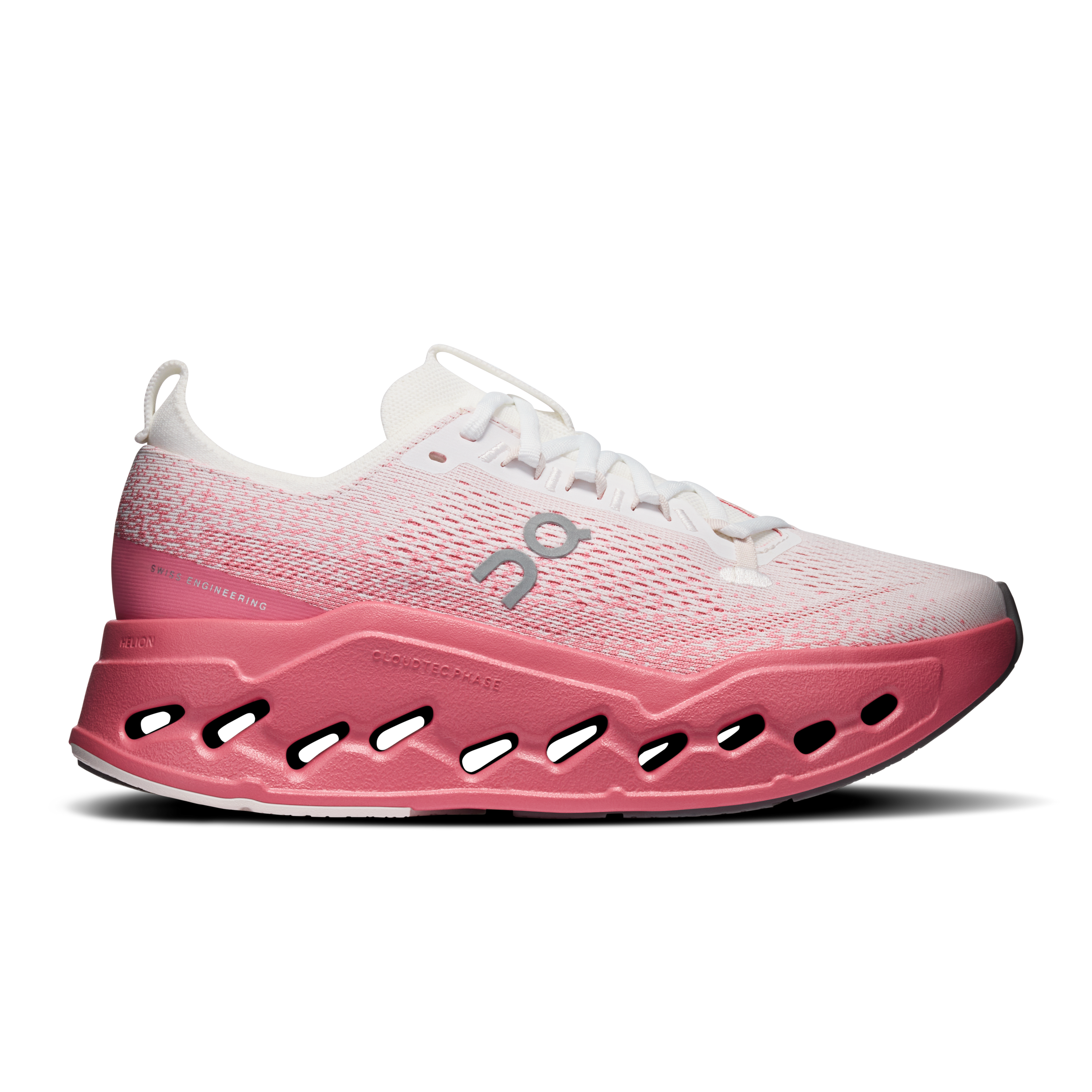 ON Women's Cloudsurfer Max - White Camellia
