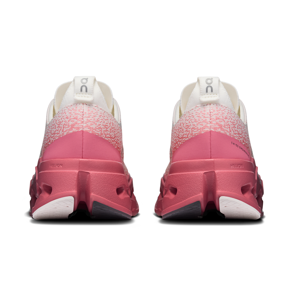 ON Women's Cloudsurfer Max - White Camellia