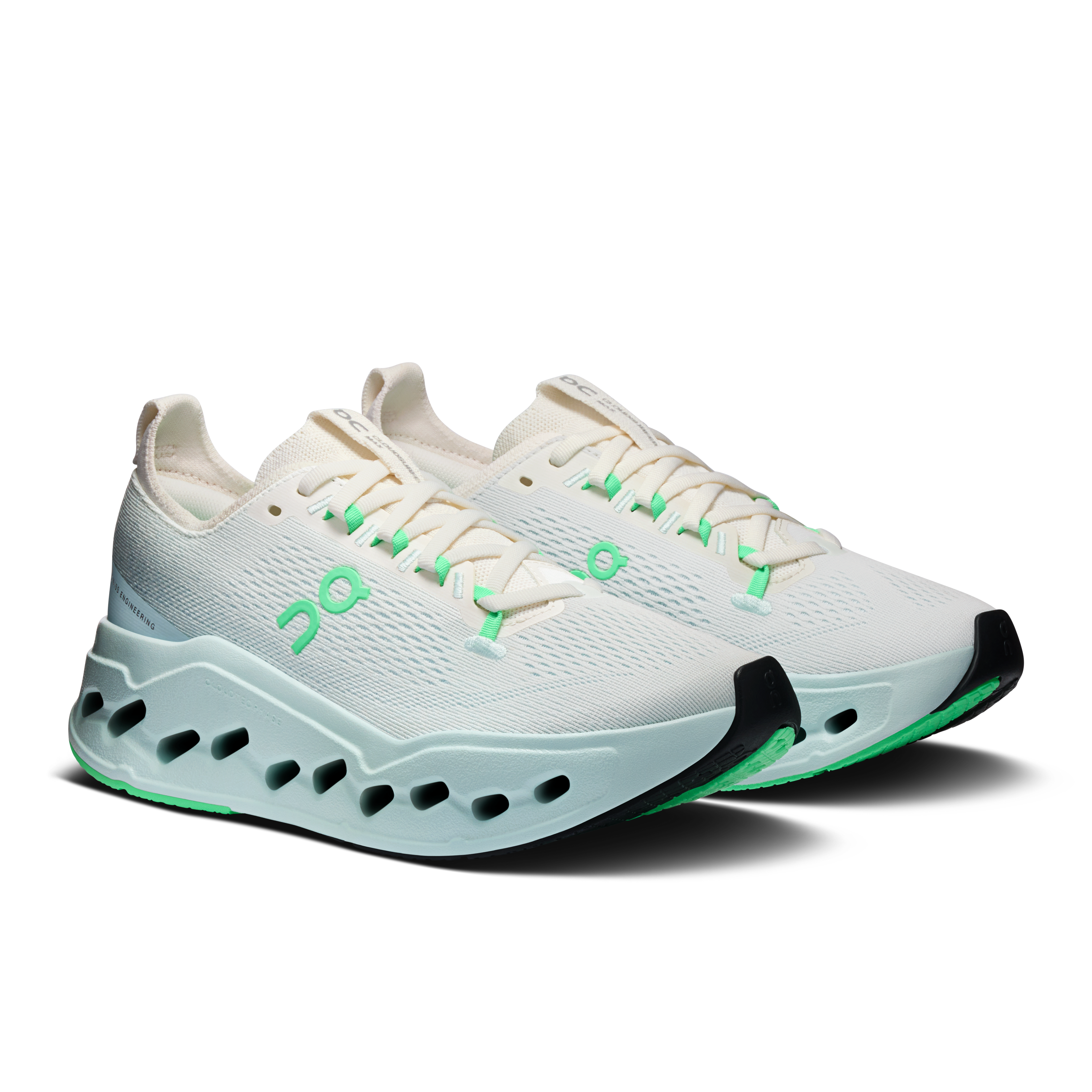ON Women's Cloudsurfer Max - Ivory Flurry