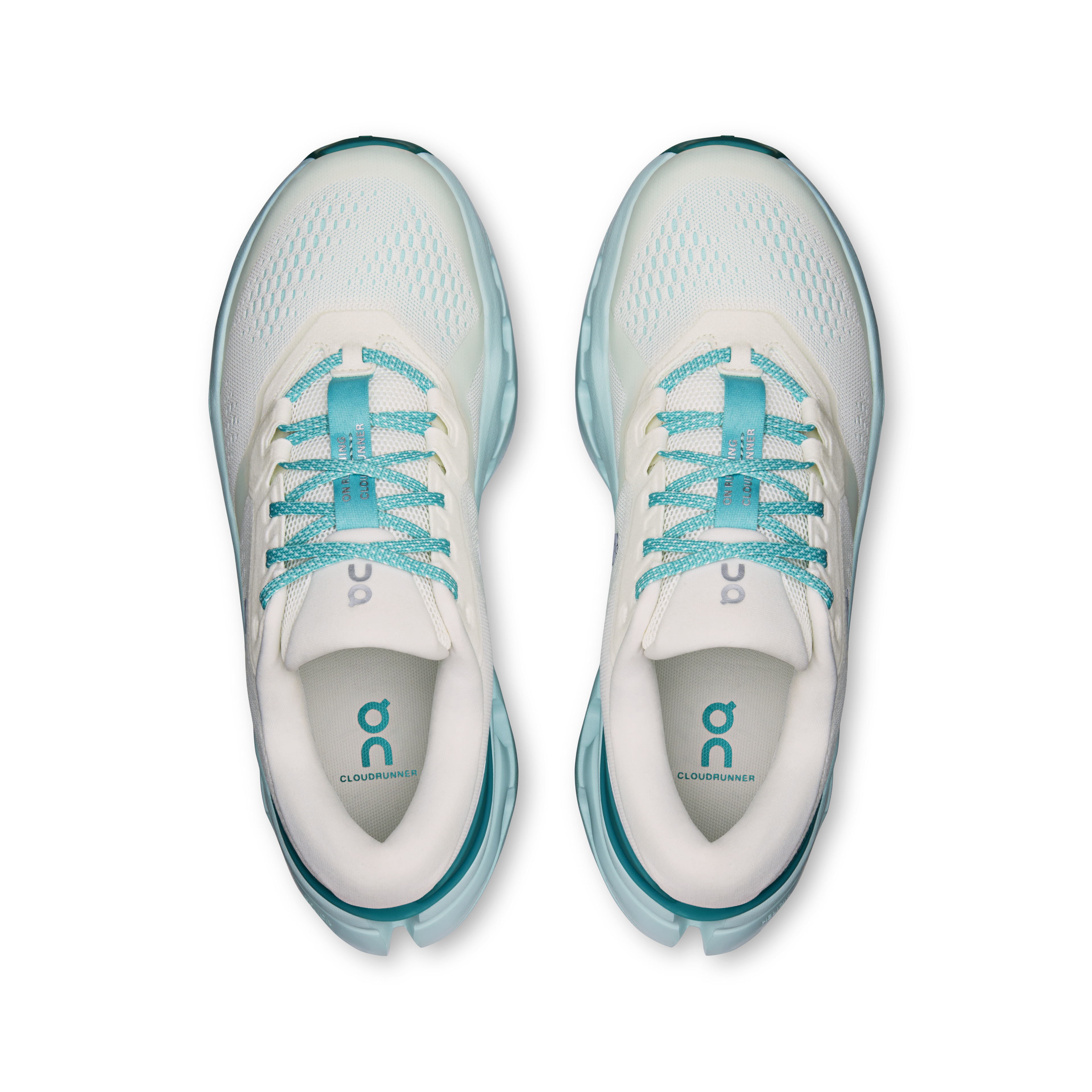 ON Women's Cloudrunner 3 - Ivory Aquamarine