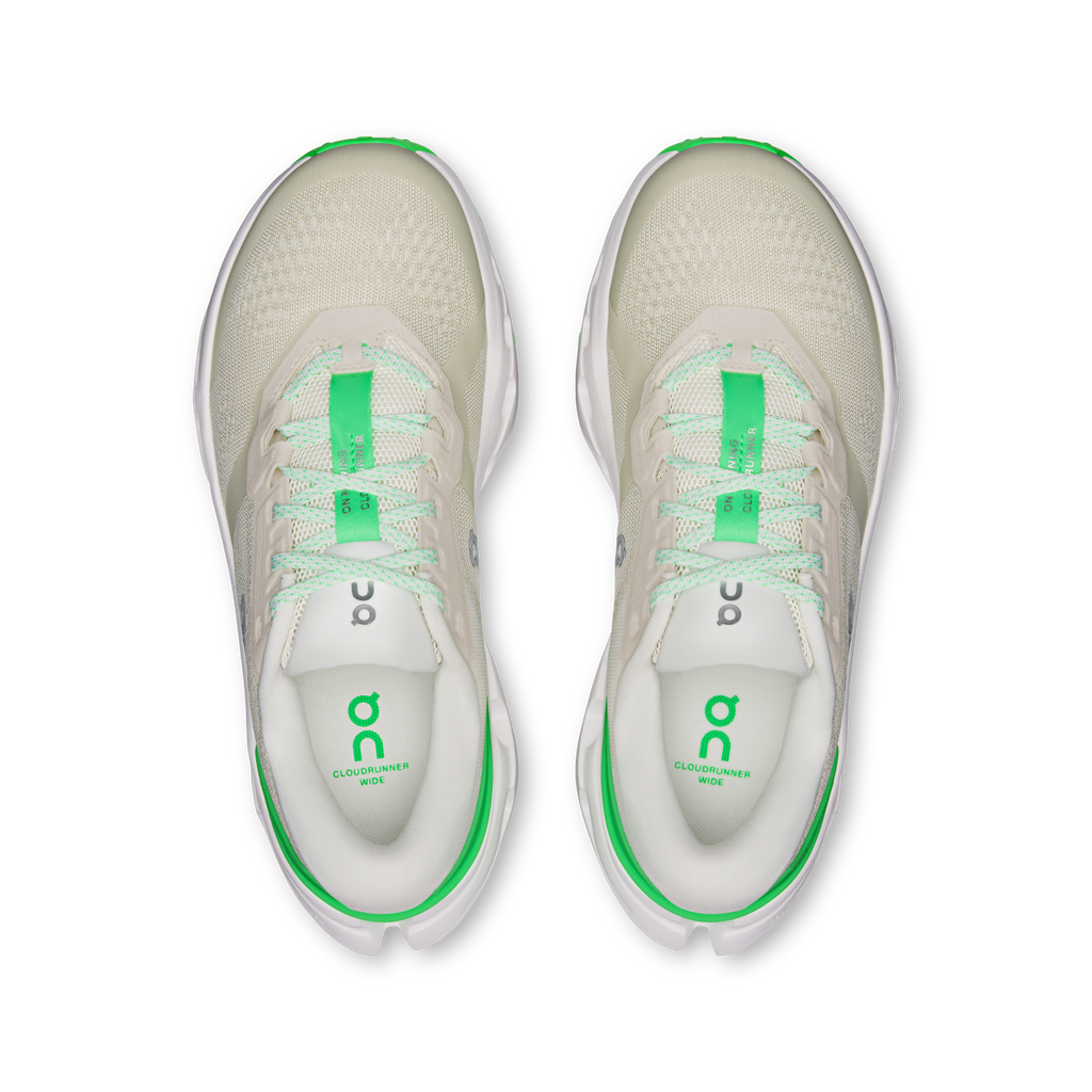 ON Women's Cloudrunner 3 Wide - Ghost Verdite