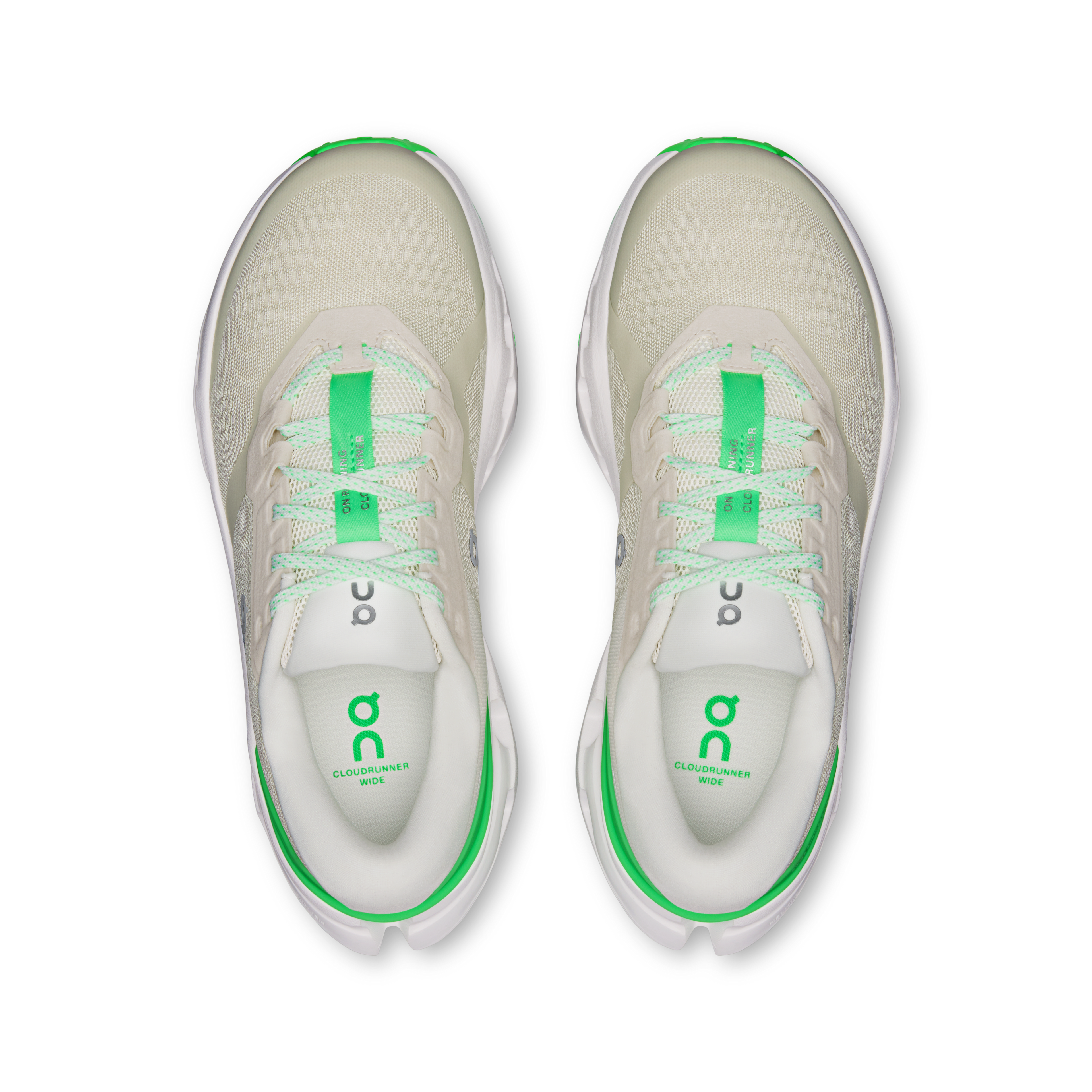 ON Women's Cloudrunner 3 Wide - Ghost Verdite