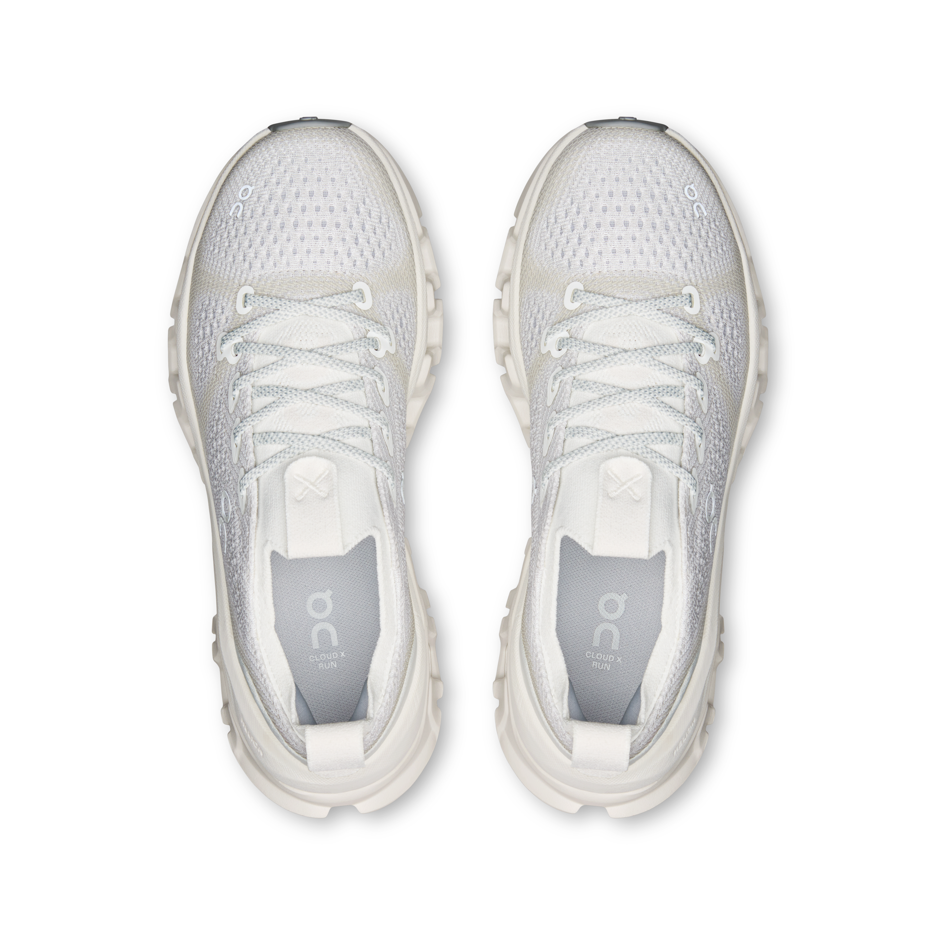 ON Women's Cloud X Tempo - Ivory Ice