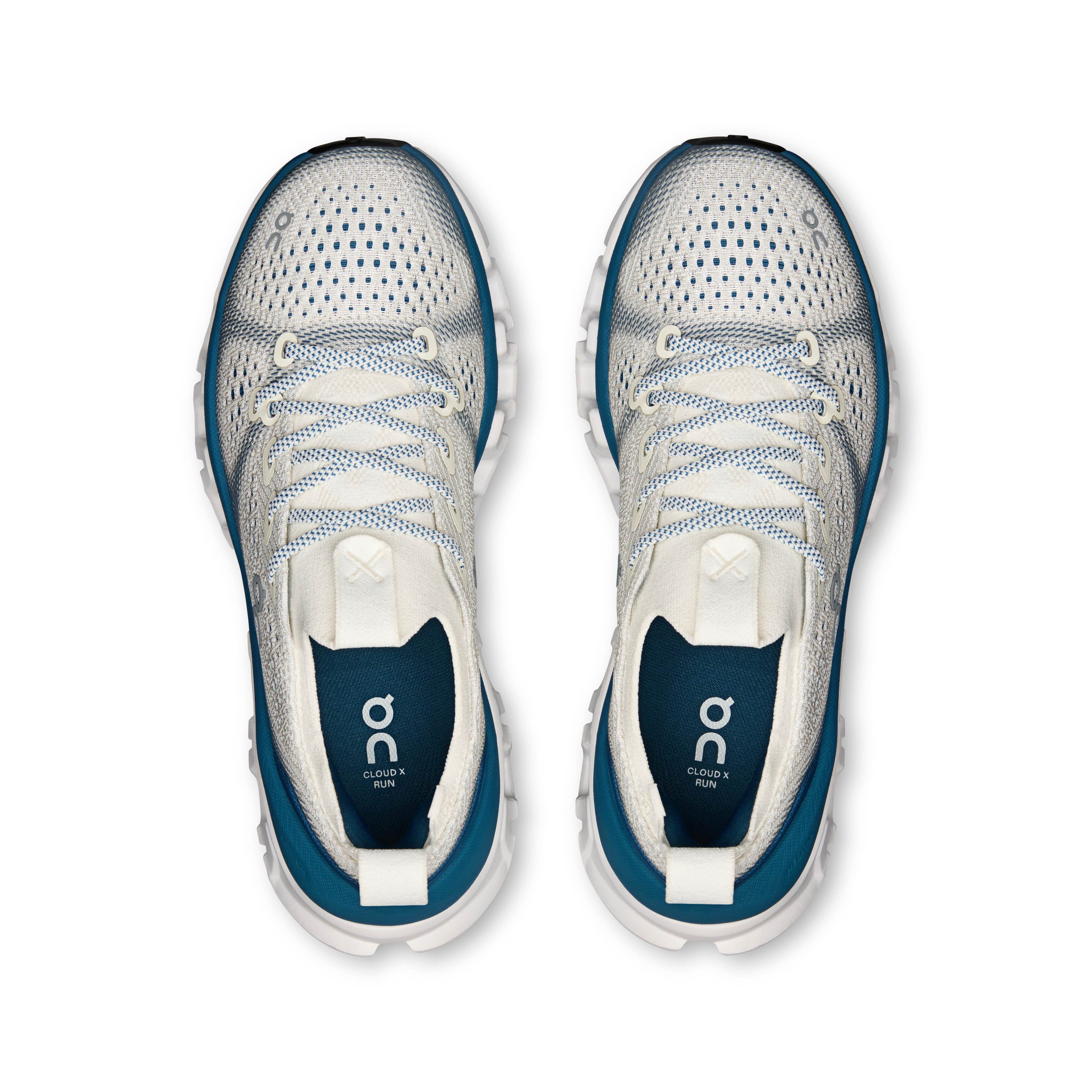 ON Women's Cloud X Tempo - Ivory Storm