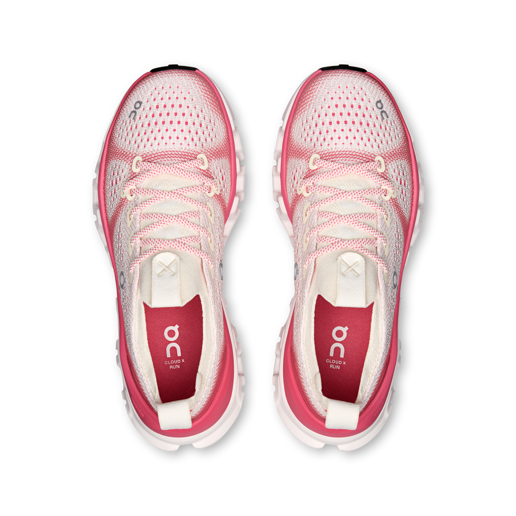 ON Women's Cloud X Tempo - Ivory Camellia