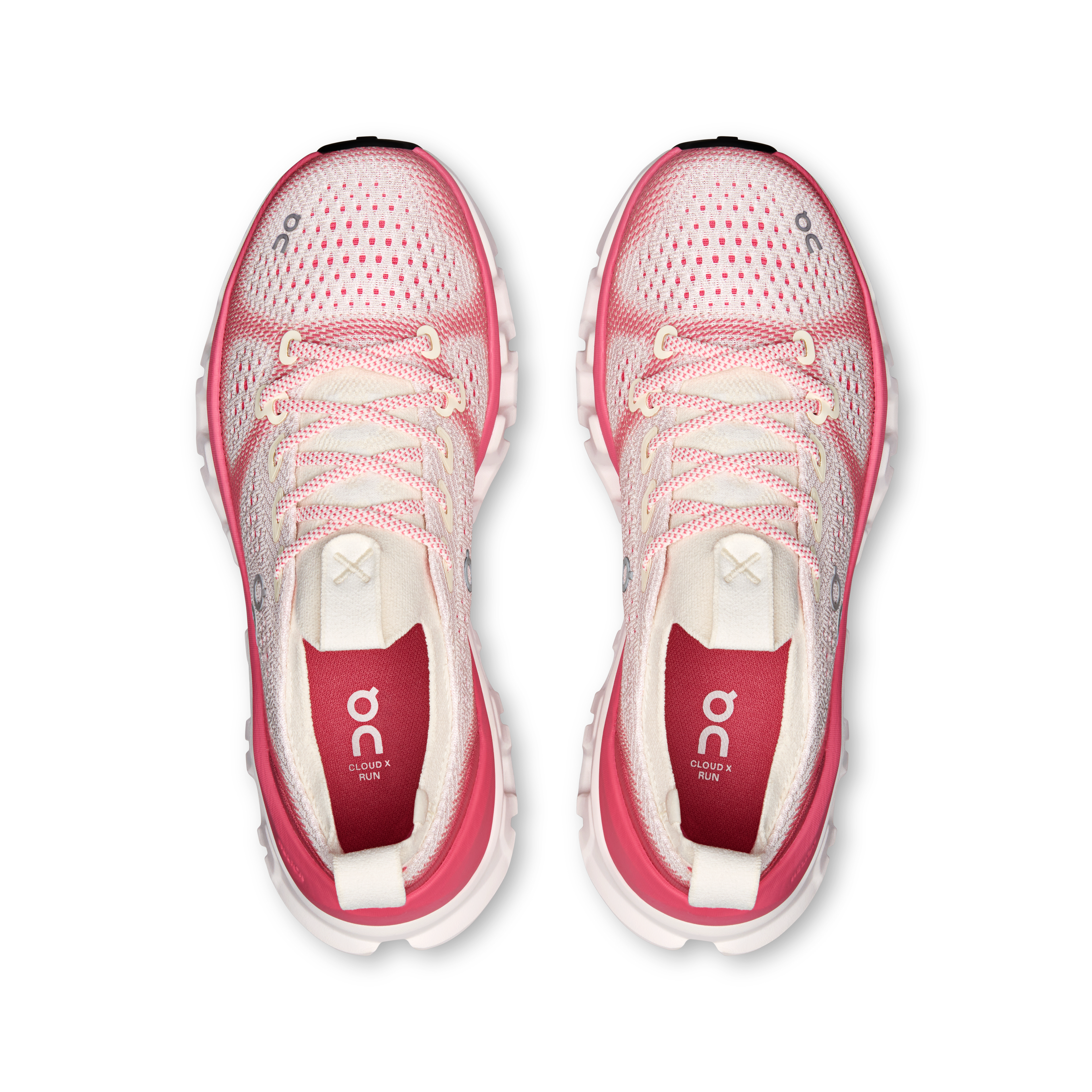 ON Women's Cloud X Tempo - Ivory Camellia