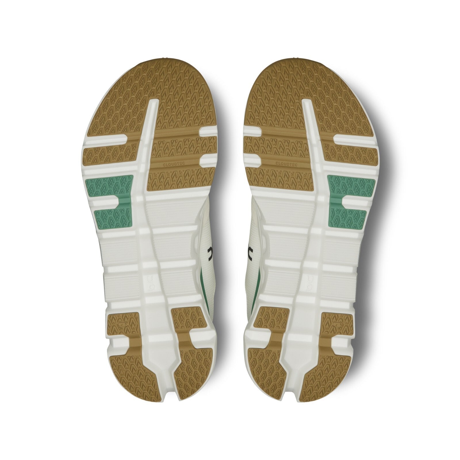 On Mens Cloudrunner 2- White/Green (3ME10144433)