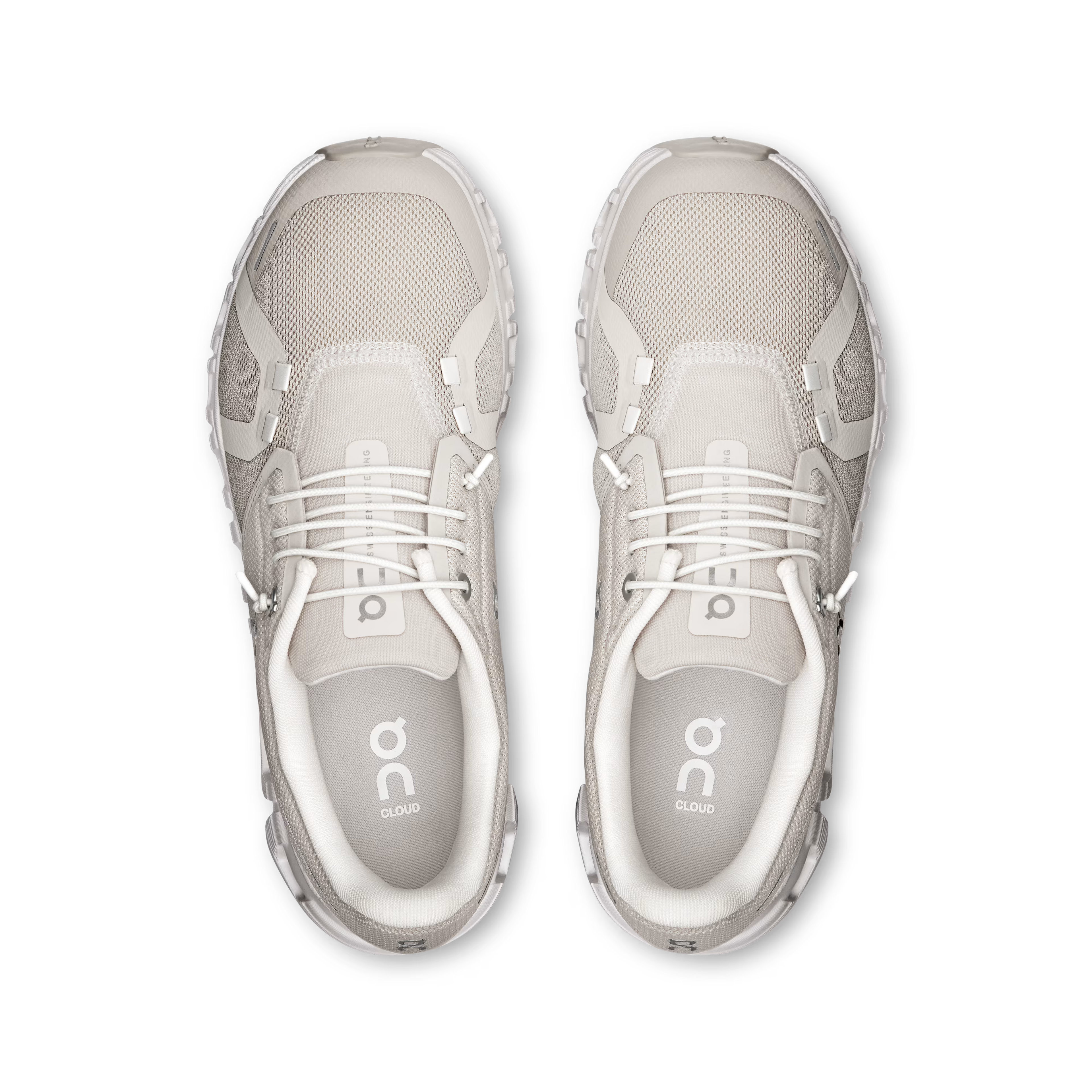 ON Women's Cloud 6 Wide - Pearl White
