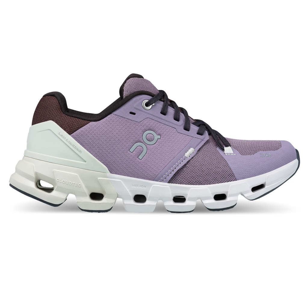 On Womens Cloudflyer 4- Shark/Pearl (71.98092)