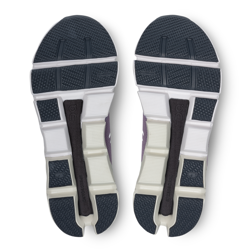 On Womens Cloudflyer 4- Shark/Pearl (71.98092)