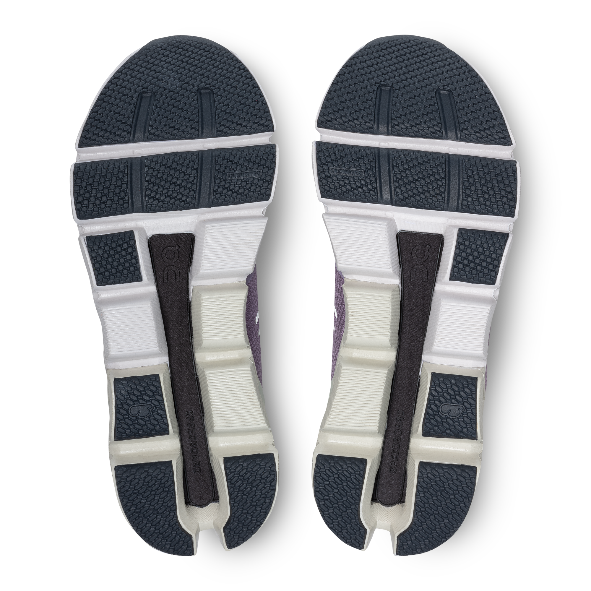 On Womens Cloudflyer 4- Shark/Pearl (71.98092)