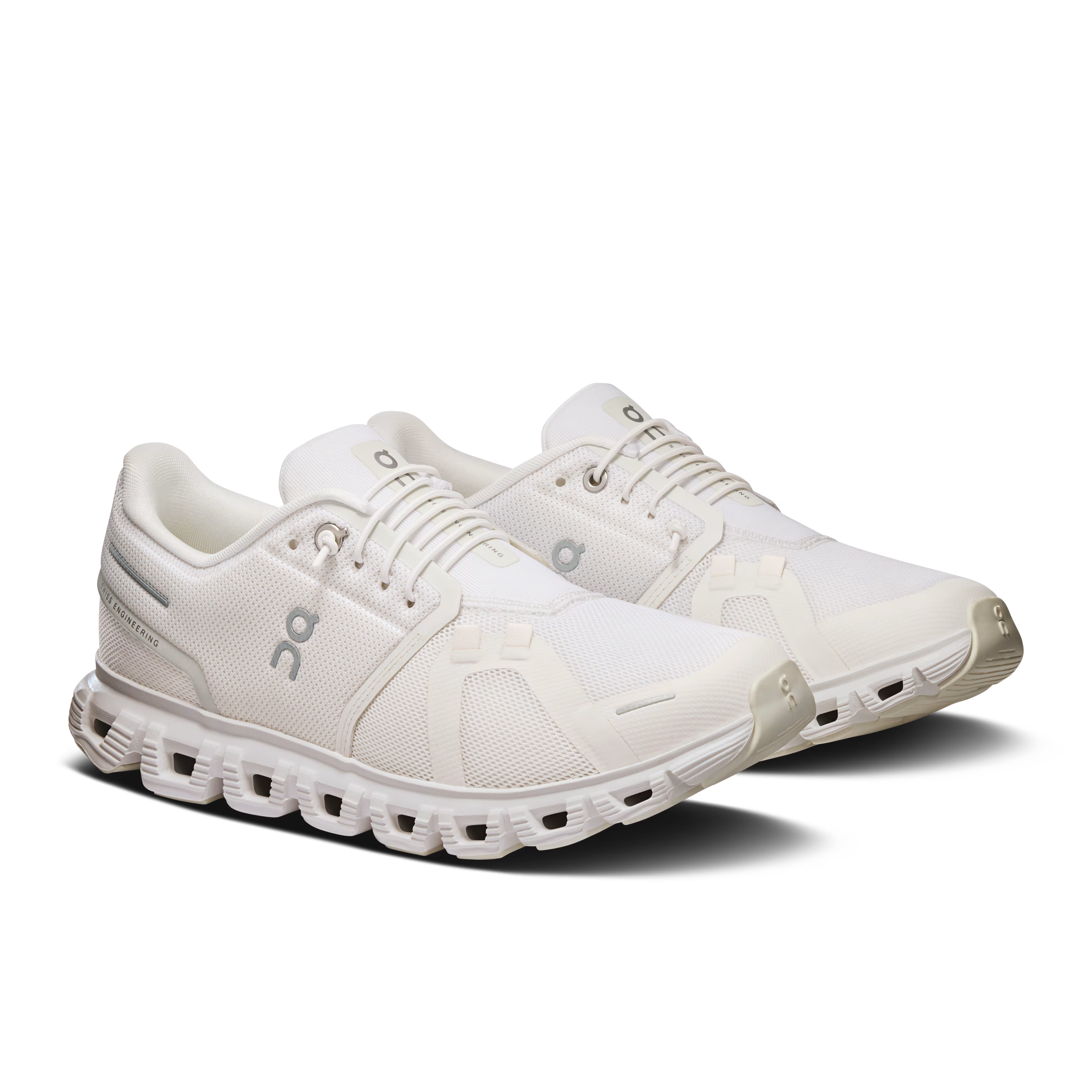 ON Women's Cloud 6 Wide - White White