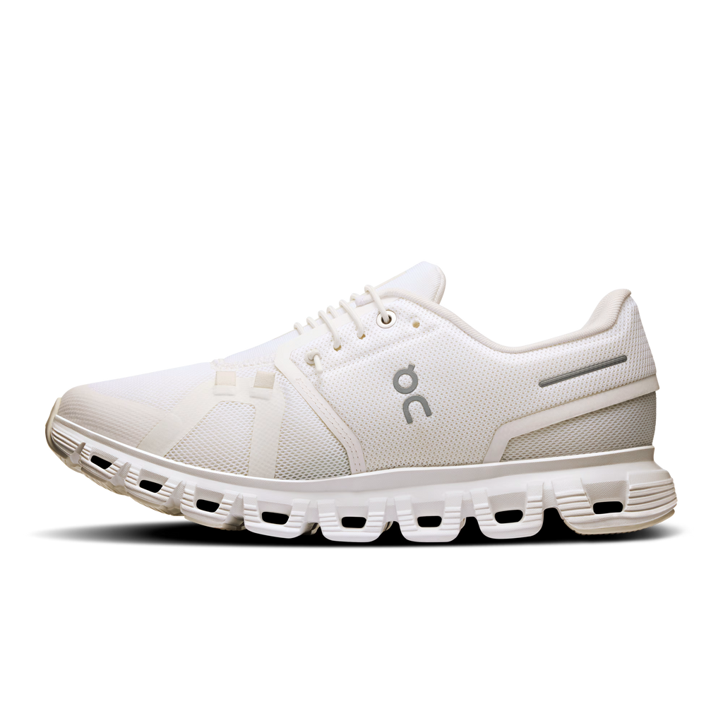 ON Women's Cloud 6 Wide - White White