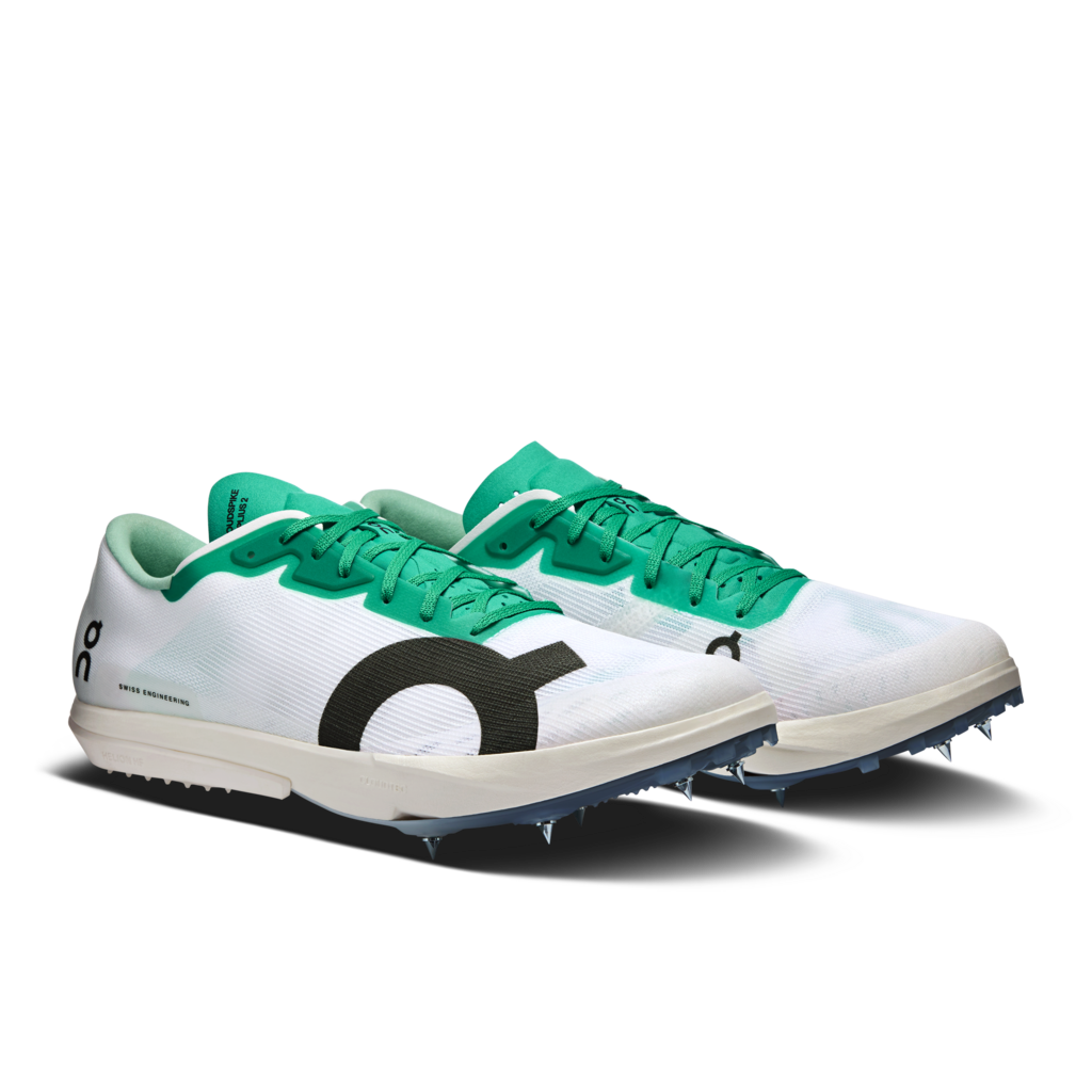On Men's Cloudspike Amplius 2 - Mint/White (3MF10291752)