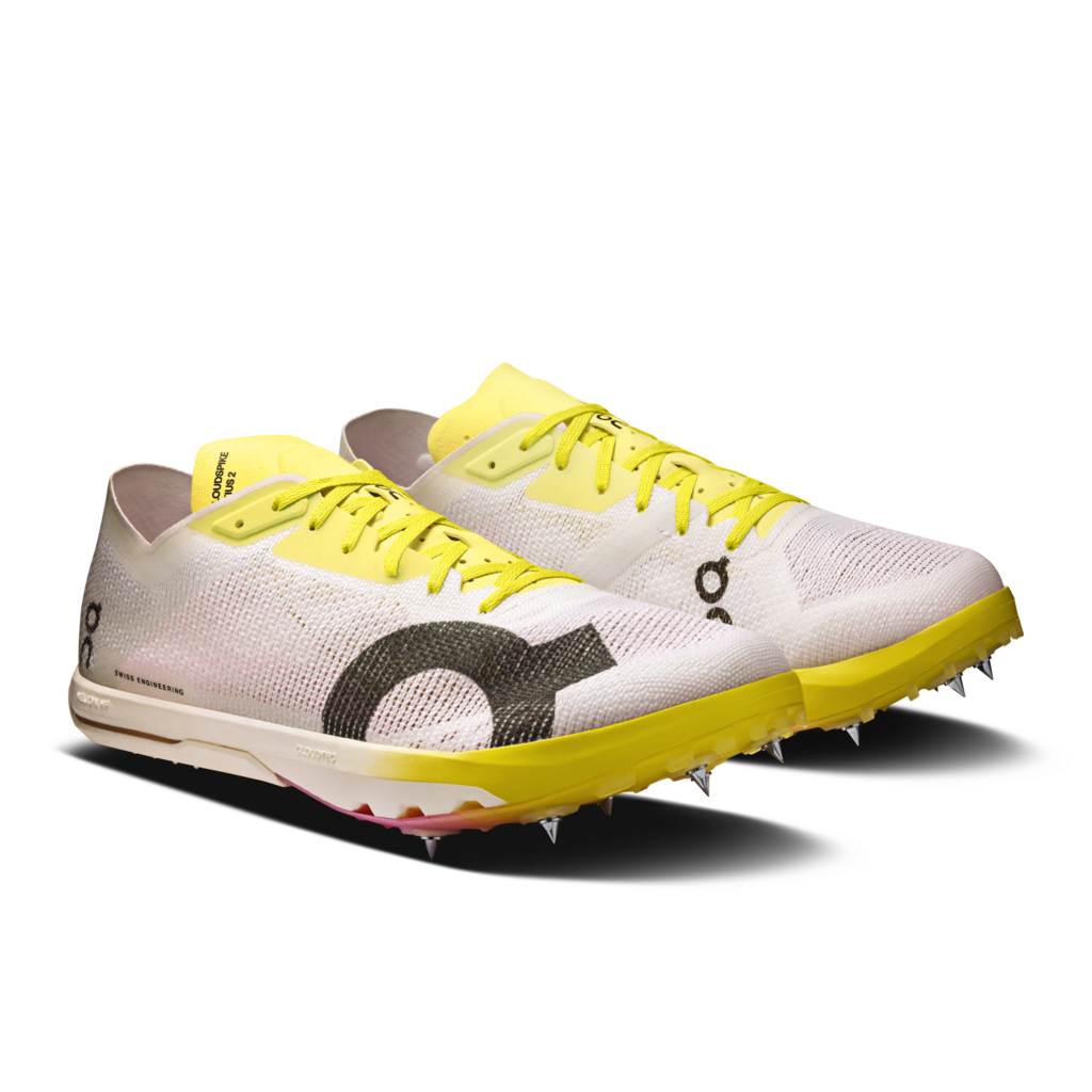 On Women's Cloudspike Amplius 2 - White/Raspberry (3WF10202926)