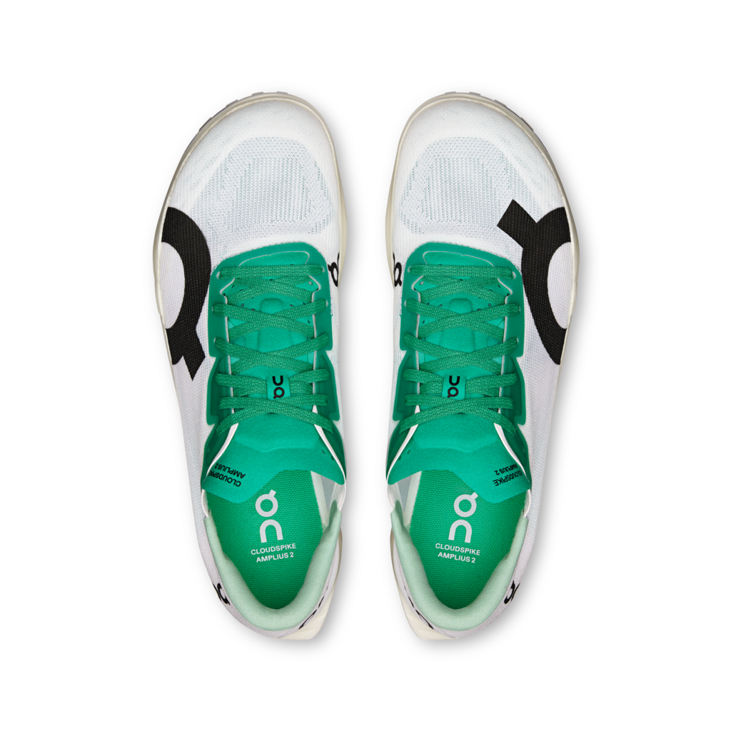 On Men's Cloudspike Amplius 2 - Mint/White (3MF10291752)