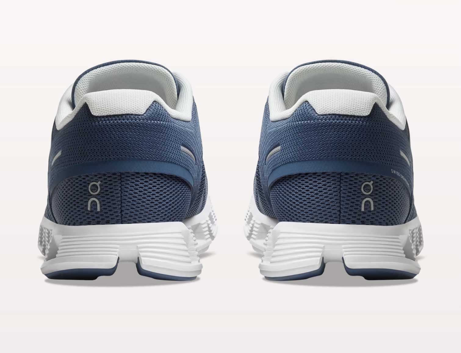 On Womens Cloud 5 - Denim/White (59.98901)