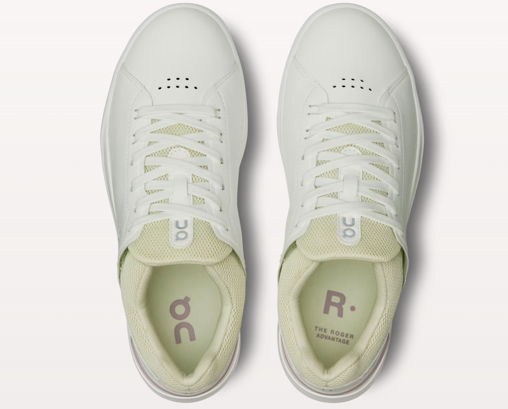 On Womens Roger Advantage 2- White/Mauve (3WD10652234)