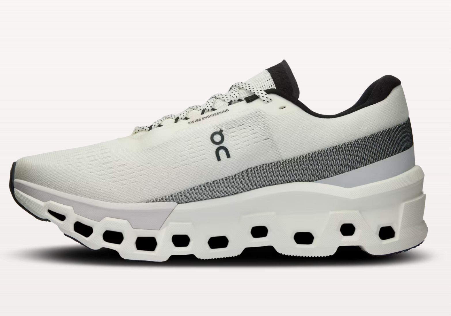 On Mens Cloudmonster 2 White/Frost (3ME10120664)