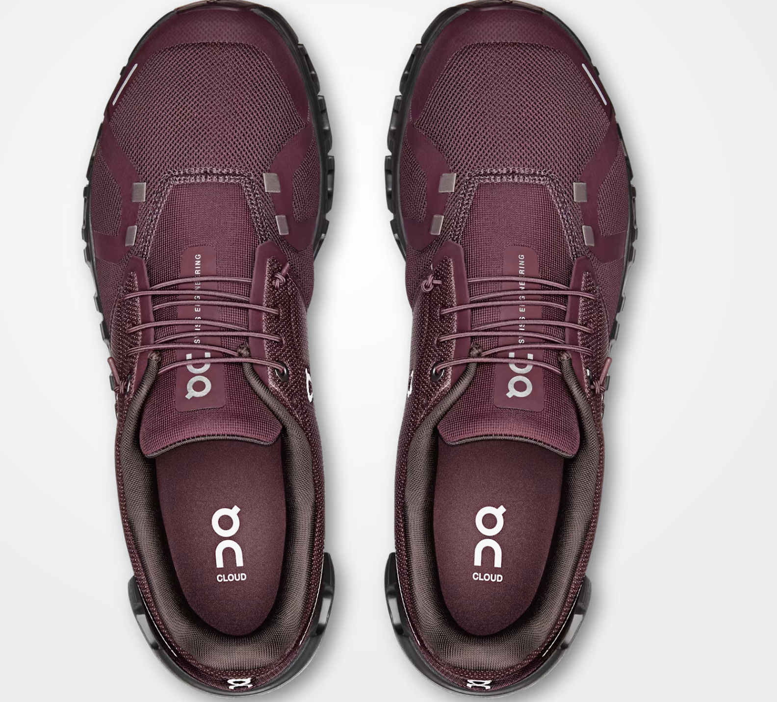 ON Men's Cloud 6 - Mulberry Pebble