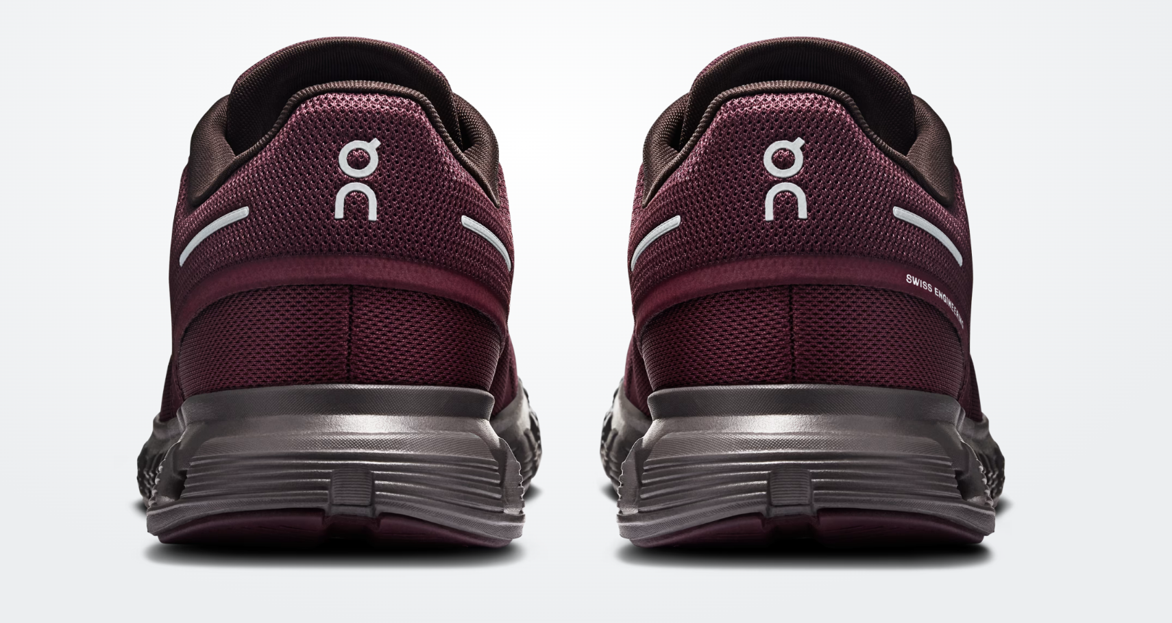 ON Men's Cloud 6 - Mulberry Pebble