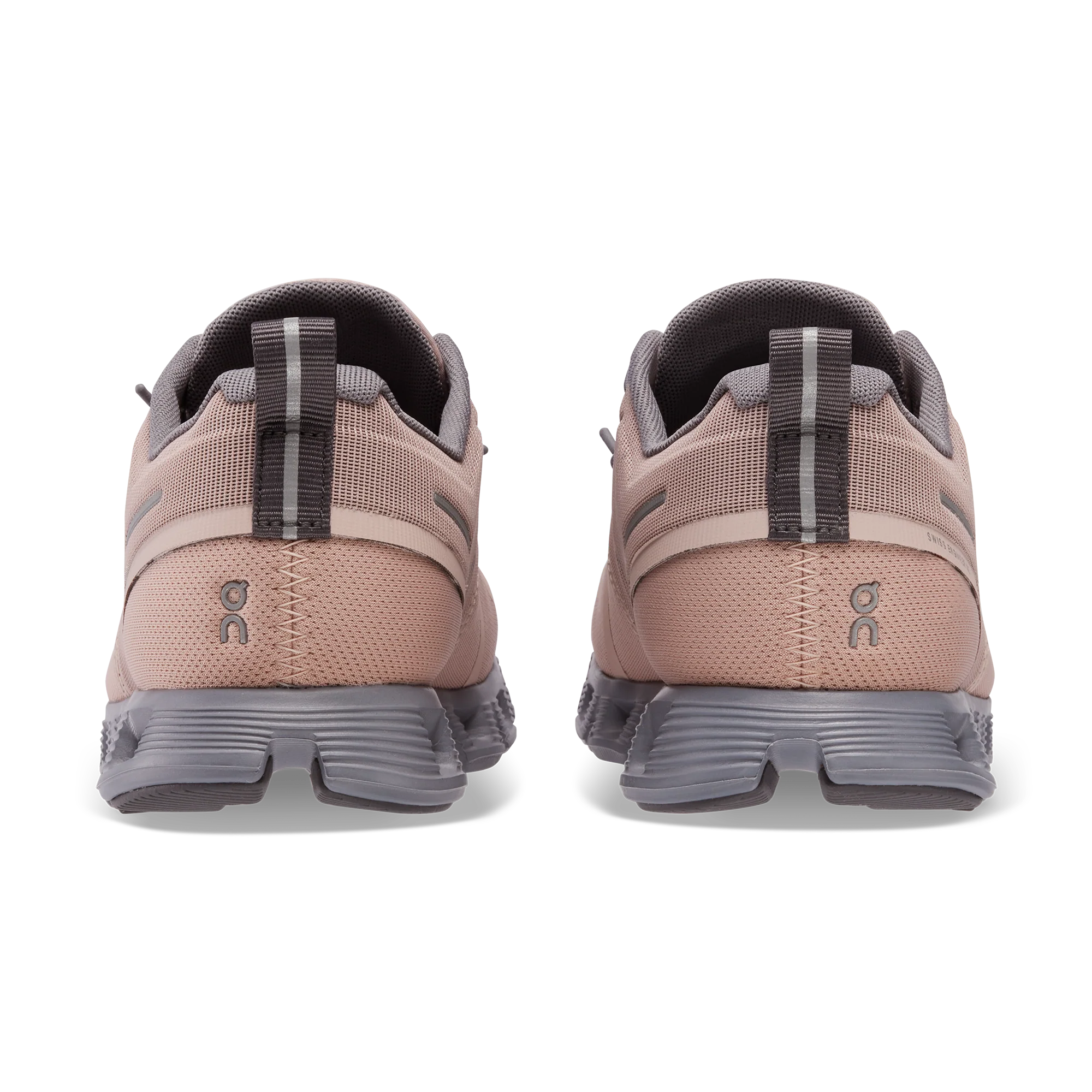 On Womens Cloud 5 Waterproof - Rose/Fossil (59.98527)