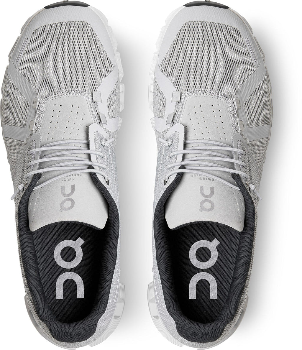 On Mens Cloud 5 Waterproof Glacier/White- (59.98841)