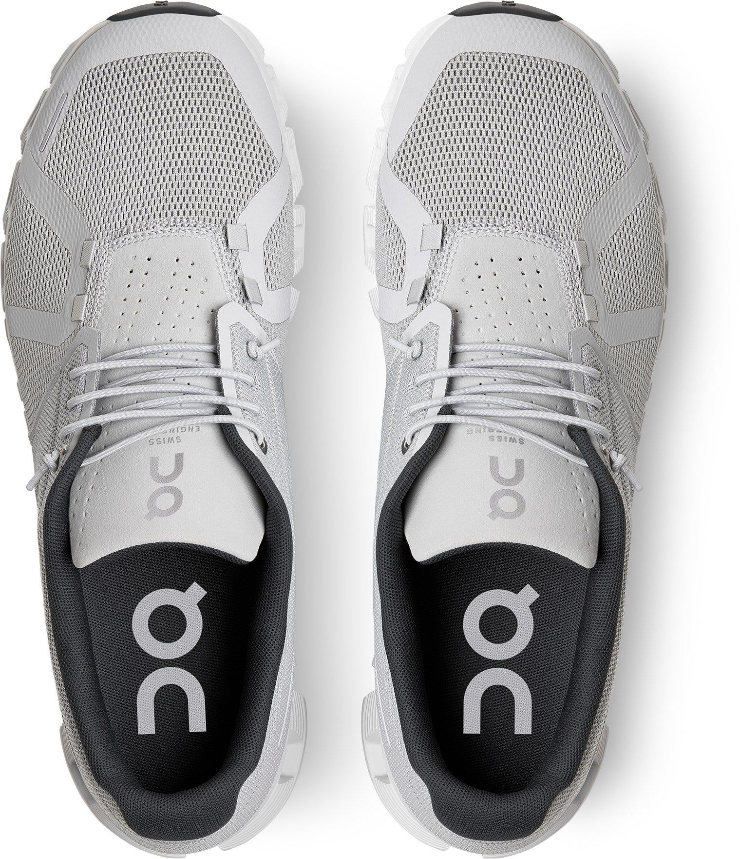 On Mens Cloud 5 Waterproof Glacier/White- (59.98841)