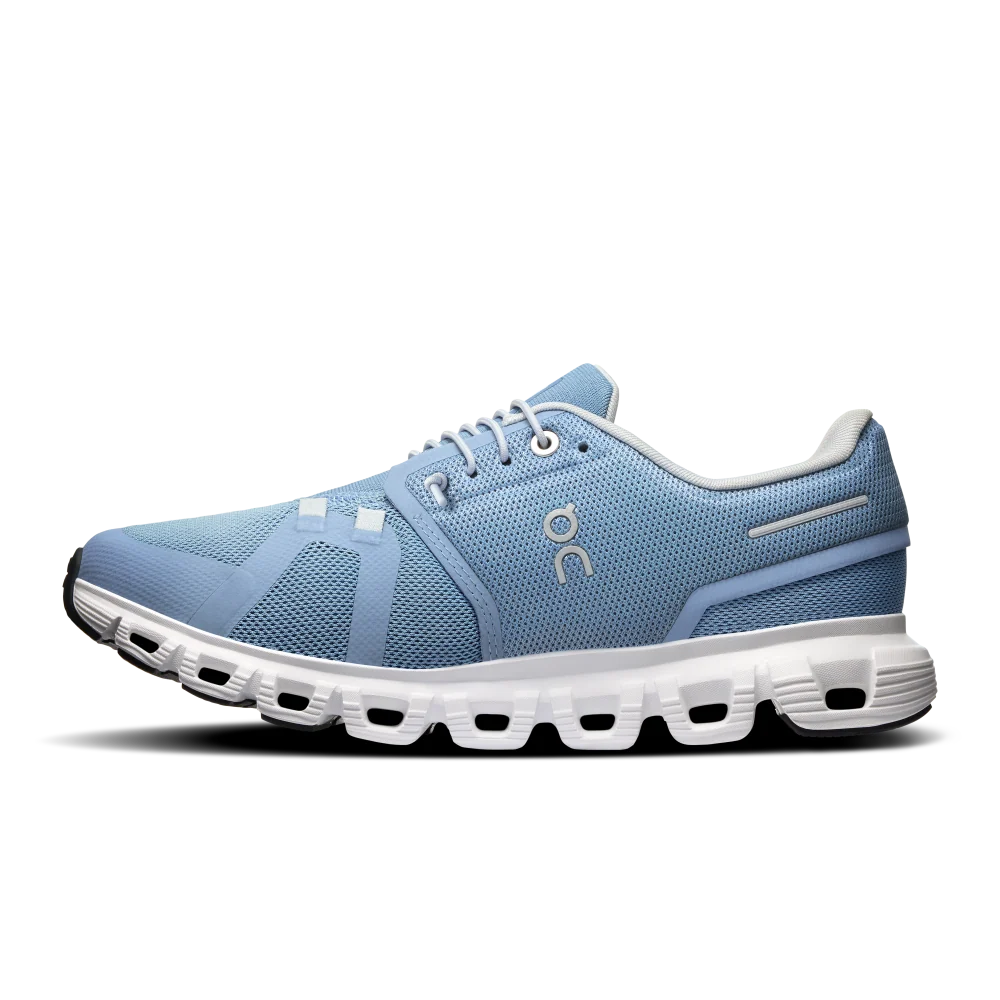 ON Women's Cloud 6 - Chambray White