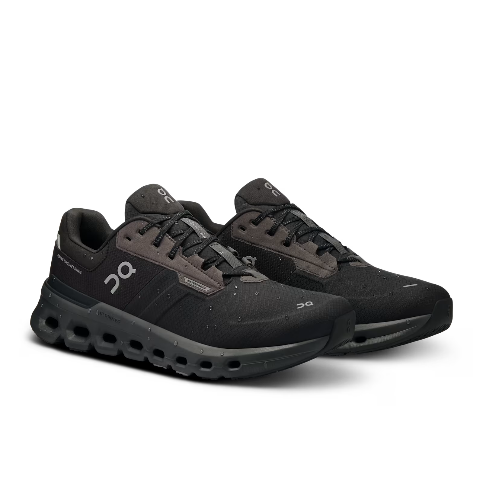 ON Men's Cloudrunner 2 Waterproof - Magnet Black